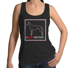 Load image into Gallery viewer, #Adopt Don&#39;t Shop - Women&#39;s Singlet
