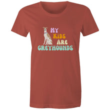 Load image into Gallery viewer, My Kids Are Greyhounds - Women&#39;s Classic T-Shirt
