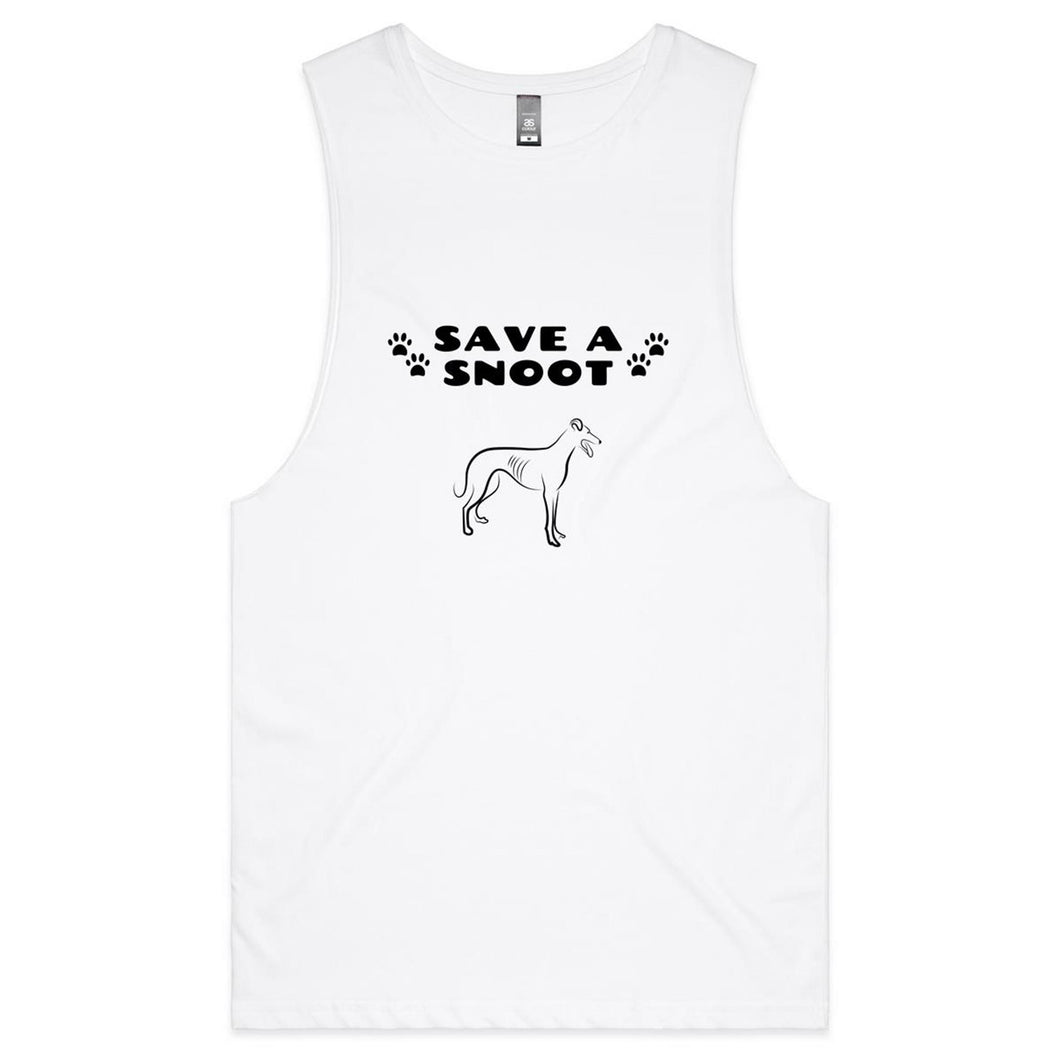 Save a Snoot - Men's Tank Top Tee