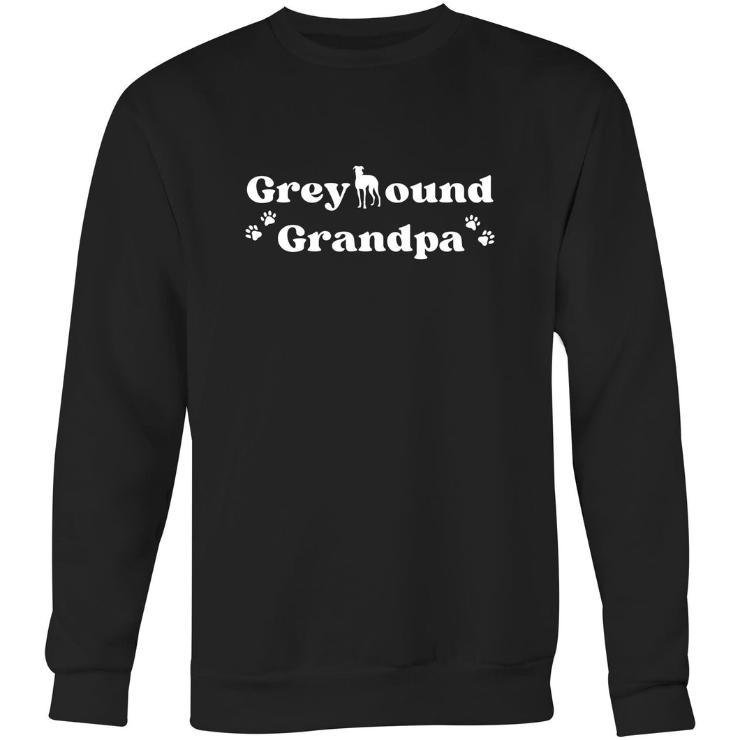 Greyhound Grandpa - Crew Sweatshirt