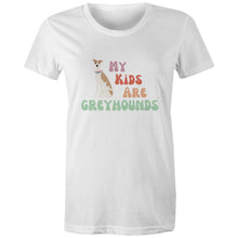 Load image into Gallery viewer, My Kids Are Greyhounds - Women&#39;s Classic T-Shirt
