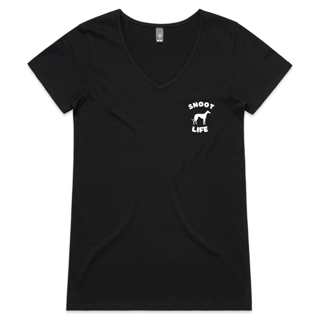 Snoot Life - Women's V-Neck T-Shirt