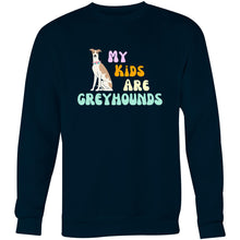 Load image into Gallery viewer, My Kids Are Greyhounds - Crew Sweatshirt
