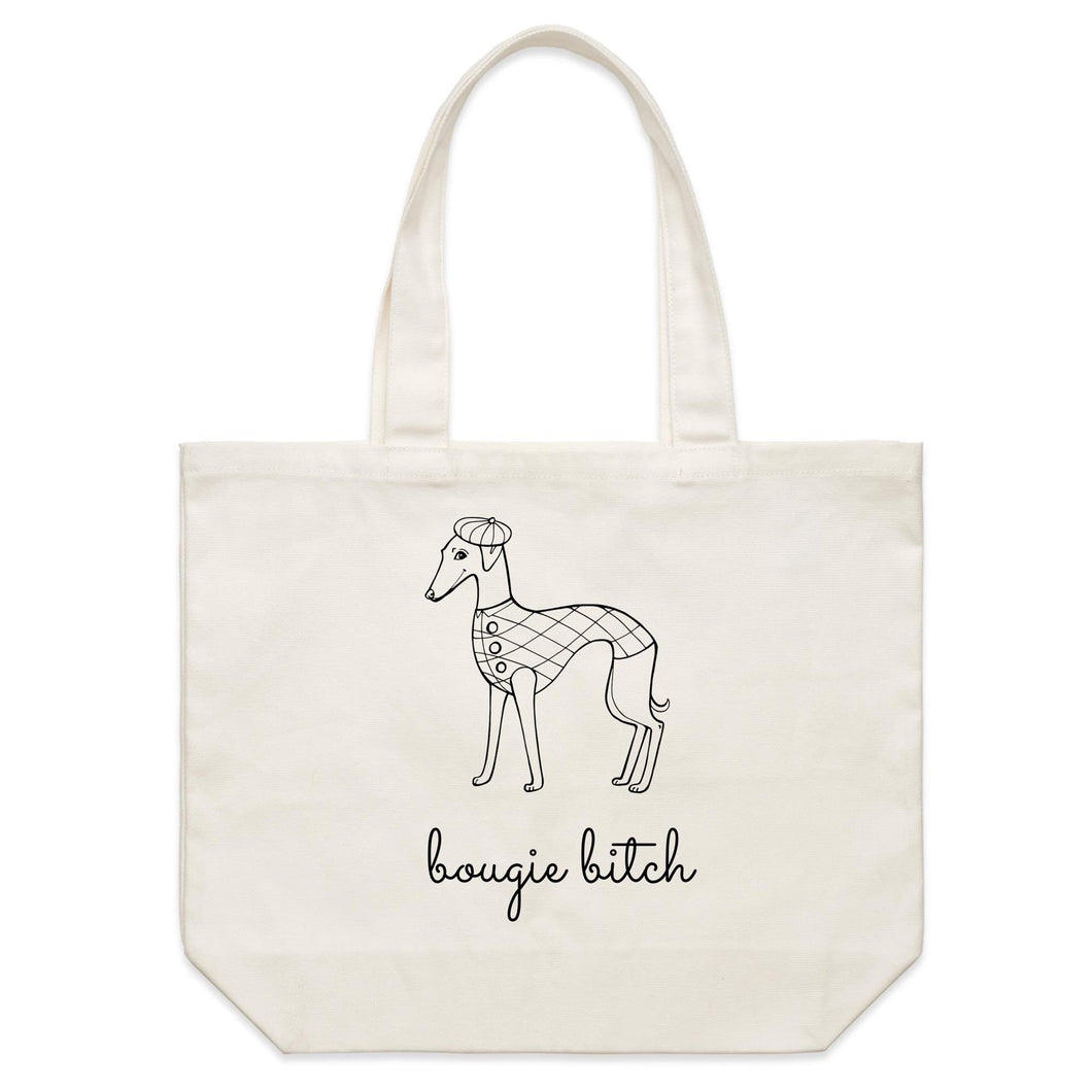 Bougie Bitch - Shoulder Canvas Tote Bag