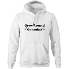 Load image into Gallery viewer, Greyhound Grandpa - Pocket Hoodie Sweatshirt
