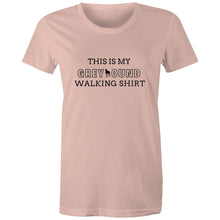 Load image into Gallery viewer, This Is My Greyhound Walking Shirt  - Women&#39;s Classic T-Shirt
