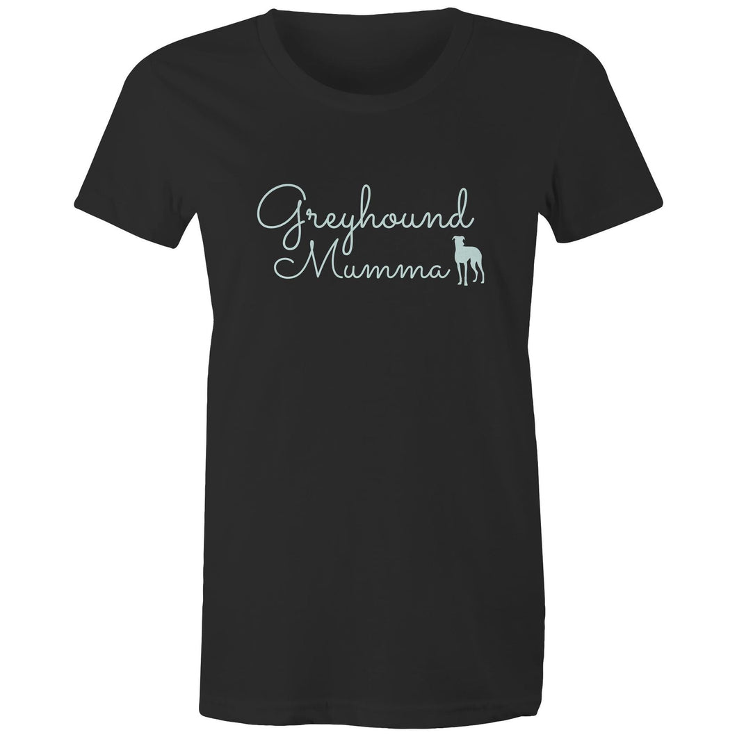 Greyhound Mumma Greyhound Silhouette - Women's Classic T-Shirt