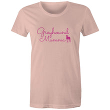 Load image into Gallery viewer, Greyhound Mumma Greyhound Silhouette - Women&#39;s Classic T-Shirt
