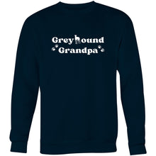 Load image into Gallery viewer, Greyhound Grandpa - Crew Sweatshirt
