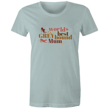 Load image into Gallery viewer, Worlds Best Greyhound Mum - Women&#39;s Classic T-Shirt
