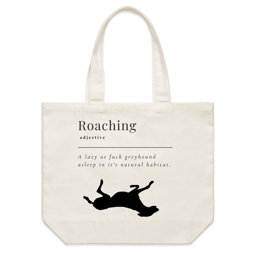 Roaching Adjective - Shoulder Canvas Tote Bag