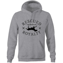 Load image into Gallery viewer, Rescued and Treated Like Royalty - Pocket Hoodie Sweatshirt
