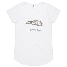 Load image into Gallery viewer, Not Today - Women&#39;s Scoop Neck T-Shirt
