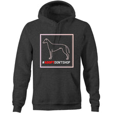 Load image into Gallery viewer, #Adopt Don&#39;t Shop - Pocket Hoodie Sweatshirt
