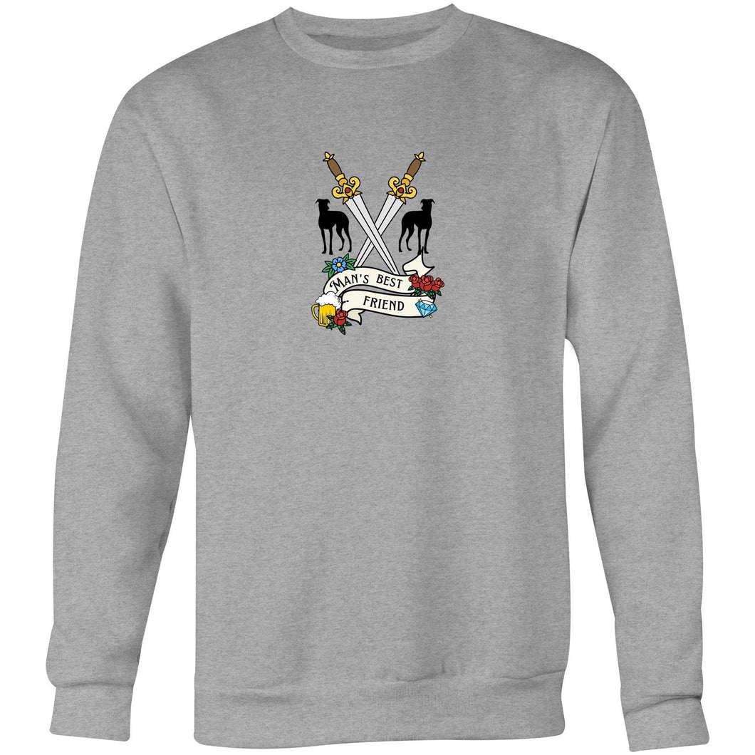 Man's Best Friend - Men's Crew Sweatshirt