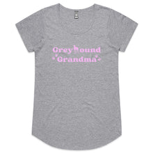 Load image into Gallery viewer, Greyhound Grandma - Women&#39;s Scoop Neck T-Shirt
