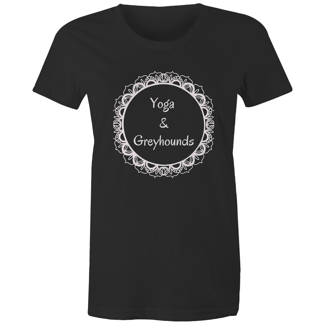 Yoga and Greyhounds - Women's Classic T-Shirt