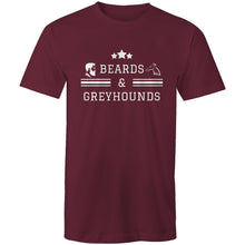 Load image into Gallery viewer, Beards and Greyhounds - Men&#39;s T-Shirt
