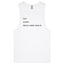 Load image into Gallery viewer, Eat Sleep Walk Long Dog - Men&#39;s Tank Top Tee
