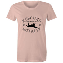 Load image into Gallery viewer, Rescued and Treated like Royalty - Women&#39;s Classic T-Shirt
