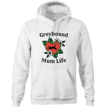 Load image into Gallery viewer, Greyhound Mum Life - Pocket Hoodie Sweatshirt
