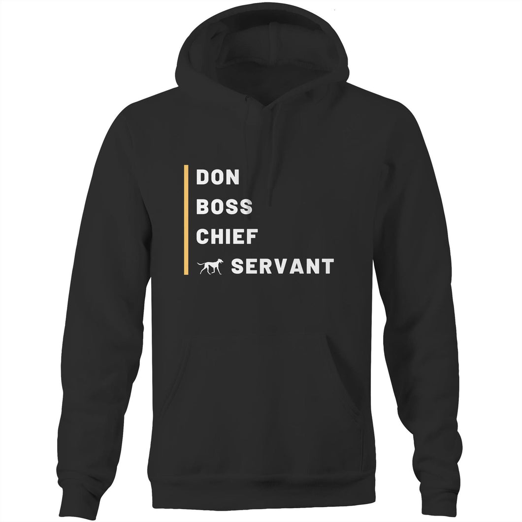 Don Boss Chief Greyhound Servant - Pocket Hoodie Sweatshirt