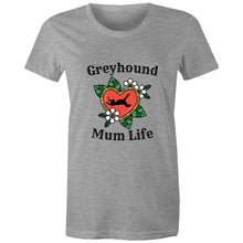 Load image into Gallery viewer, Greyhound Mum Life - Women&#39;s Classic T-Shirt
