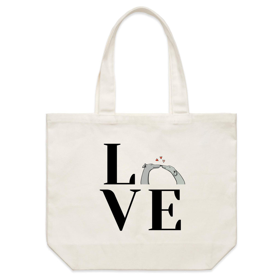 LOVE - Shoulder Canvas Tote Bag