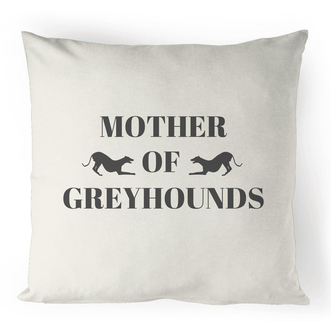 Mother of Greyhounds - 100% Linen Cushion Cover