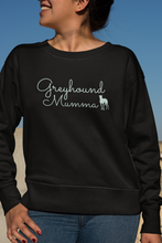 Load image into Gallery viewer, Greyhound Mumma Greyhound Silhouette - Crew Sweatshirt
