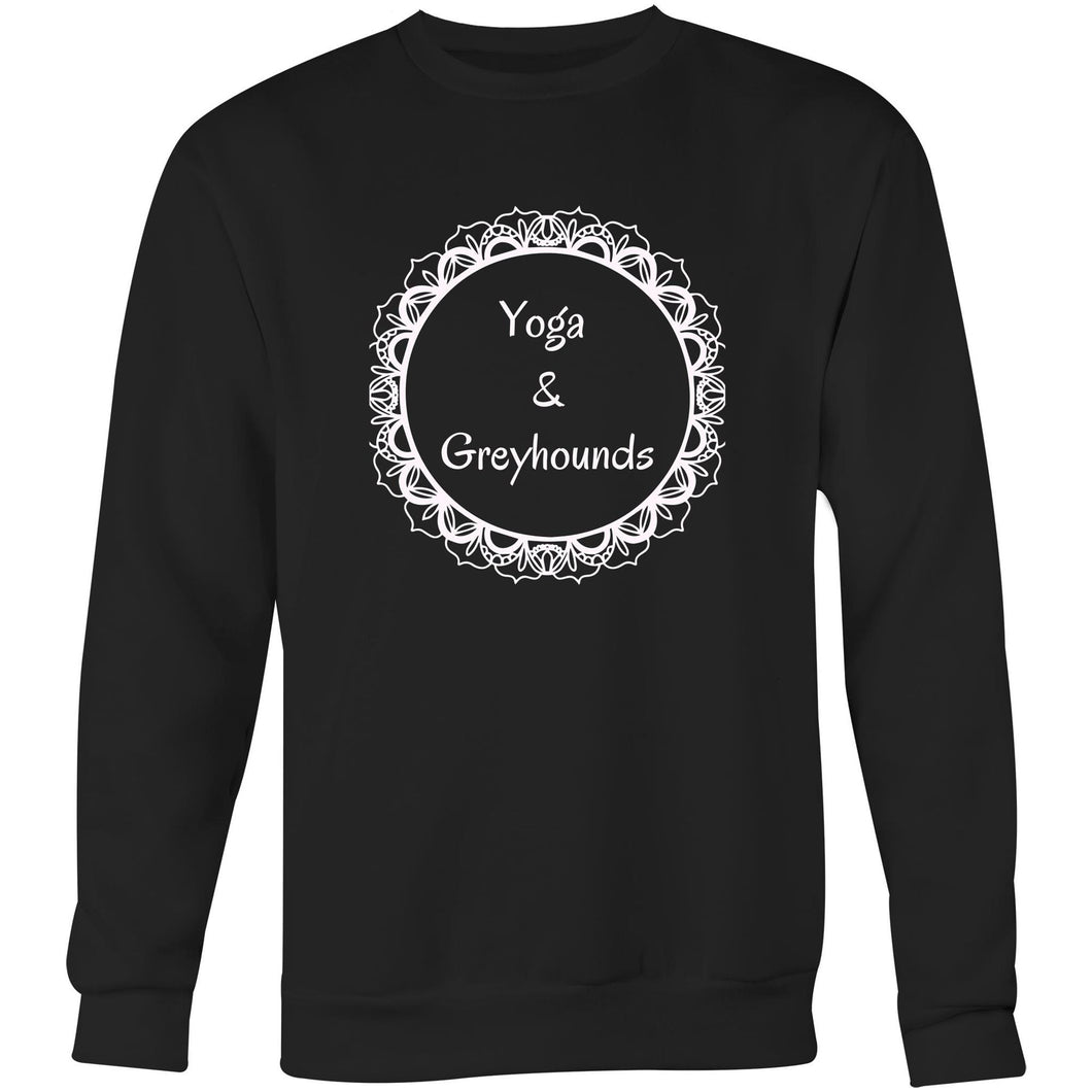 Yoga and Greyhounds - Crew Sweatshirt