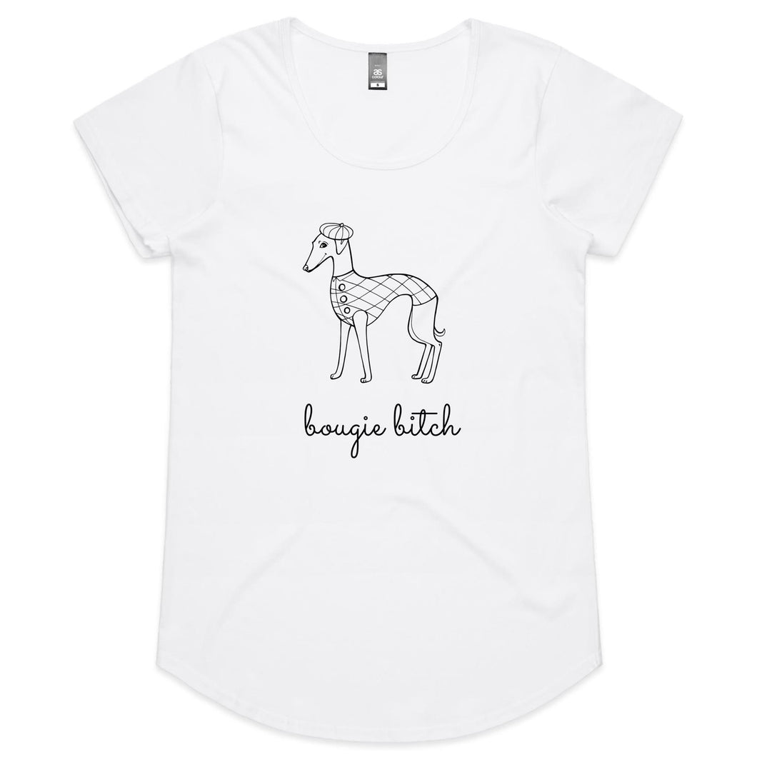 Bougie Bitch - Women's Scoop Neck T-Shirt