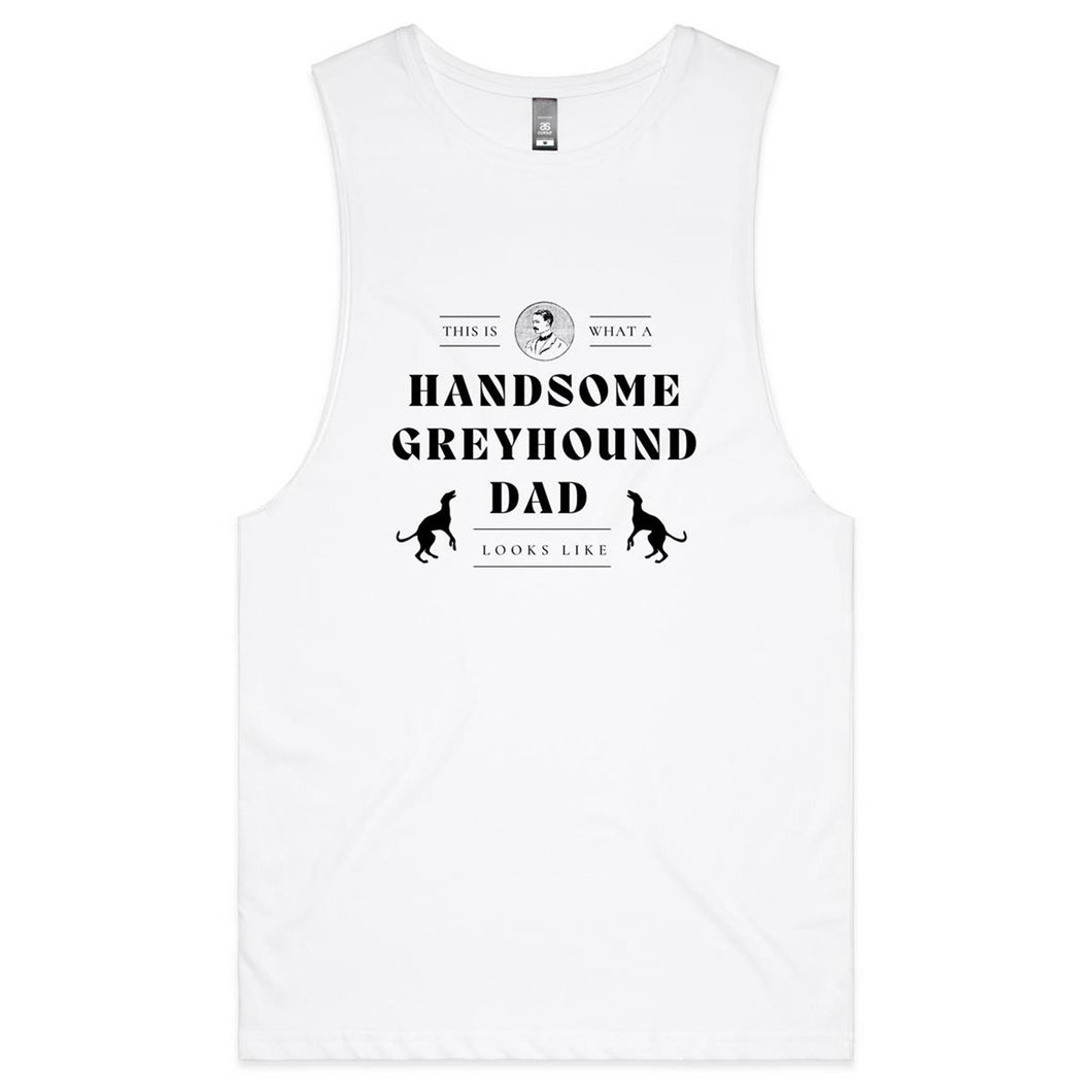 This Is What a Handsome Greyhound Dad Looks Like - Men's Tank Top Tee