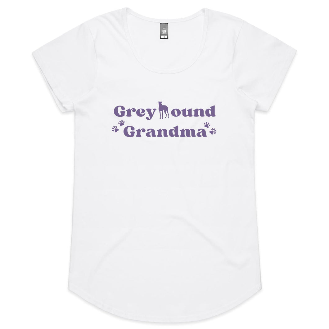 Greyhound Grandma - Women's Scoop Neck T-Shirt