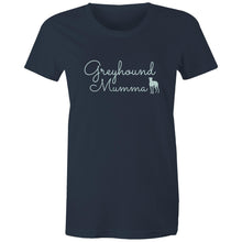 Load image into Gallery viewer, Greyhound Mumma Greyhound Silhouette - Women&#39;s Classic T-Shirt
