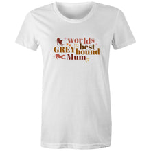 Load image into Gallery viewer, Worlds Best Greyhound Mum - Women&#39;s Classic T-Shirt
