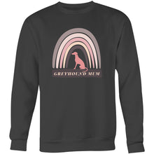 Load image into Gallery viewer, Rainbow Greyhound Mum - Crew Sweatshirt
