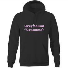 Load image into Gallery viewer, Greyhound Grandma - Pocket Hoodie Sweatshirt
