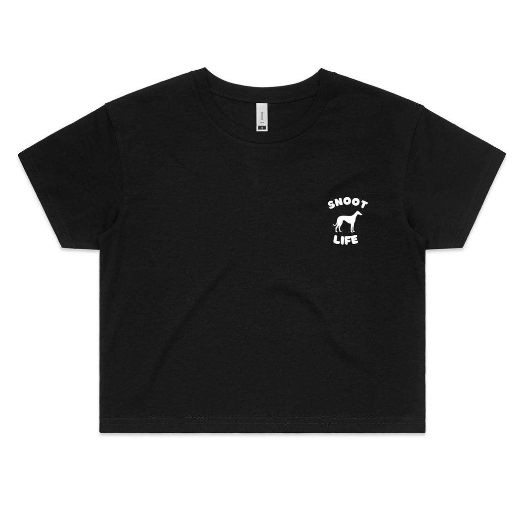 Snoot Life - Women's Crop T-Shirt