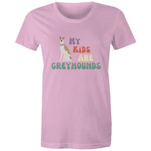 Load image into Gallery viewer, My Kids Are Greyhounds - Women&#39;s Classic T-Shirt
