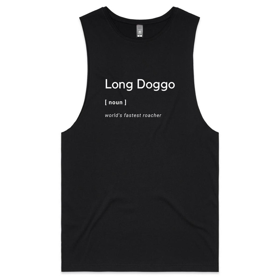 Long Doggo Worlds Fastest Roacher - Men's Tank Top Tee