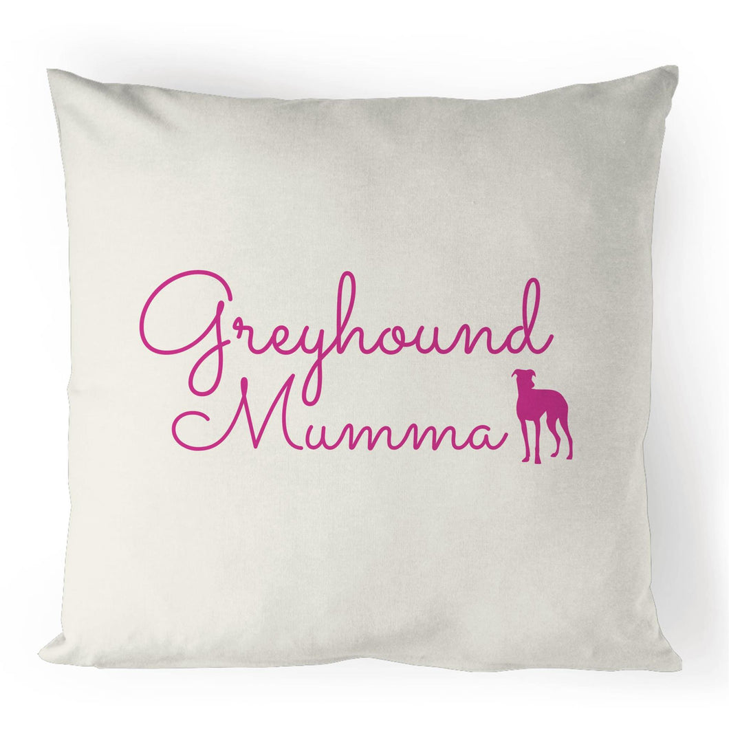 Greyhound Mumma Greyhound Silhouette - 100% Linen Cushion Cover