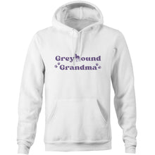 Load image into Gallery viewer, Greyhound Grandma - Pocket Hoodie Sweatshirt
