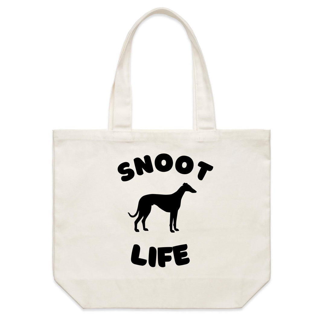 Snoot Life - Shoulder Canvas Tote Bag