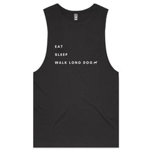 Load image into Gallery viewer, Eat Sleep Walk Long Dog - Men&#39;s Tank Top Tee
