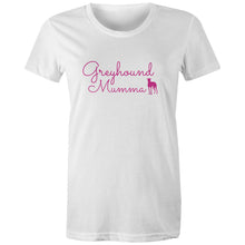 Load image into Gallery viewer, Greyhound Mumma Greyhound Silhouette - Women&#39;s Classic T-Shirt
