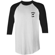 Load image into Gallery viewer, Snoot Life - 3/4 Sleeve Raglan T-Shirt
