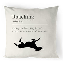 Load image into Gallery viewer, Roaching Adjective - 100% Linen Cushion Cover
