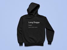 Load image into Gallery viewer, Long Doggo Noun - Pocket Hoodie Sweatshirt
