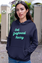 Load image into Gallery viewer, End Greyhound Racing - Pocket Hoodie Sweatshirt
